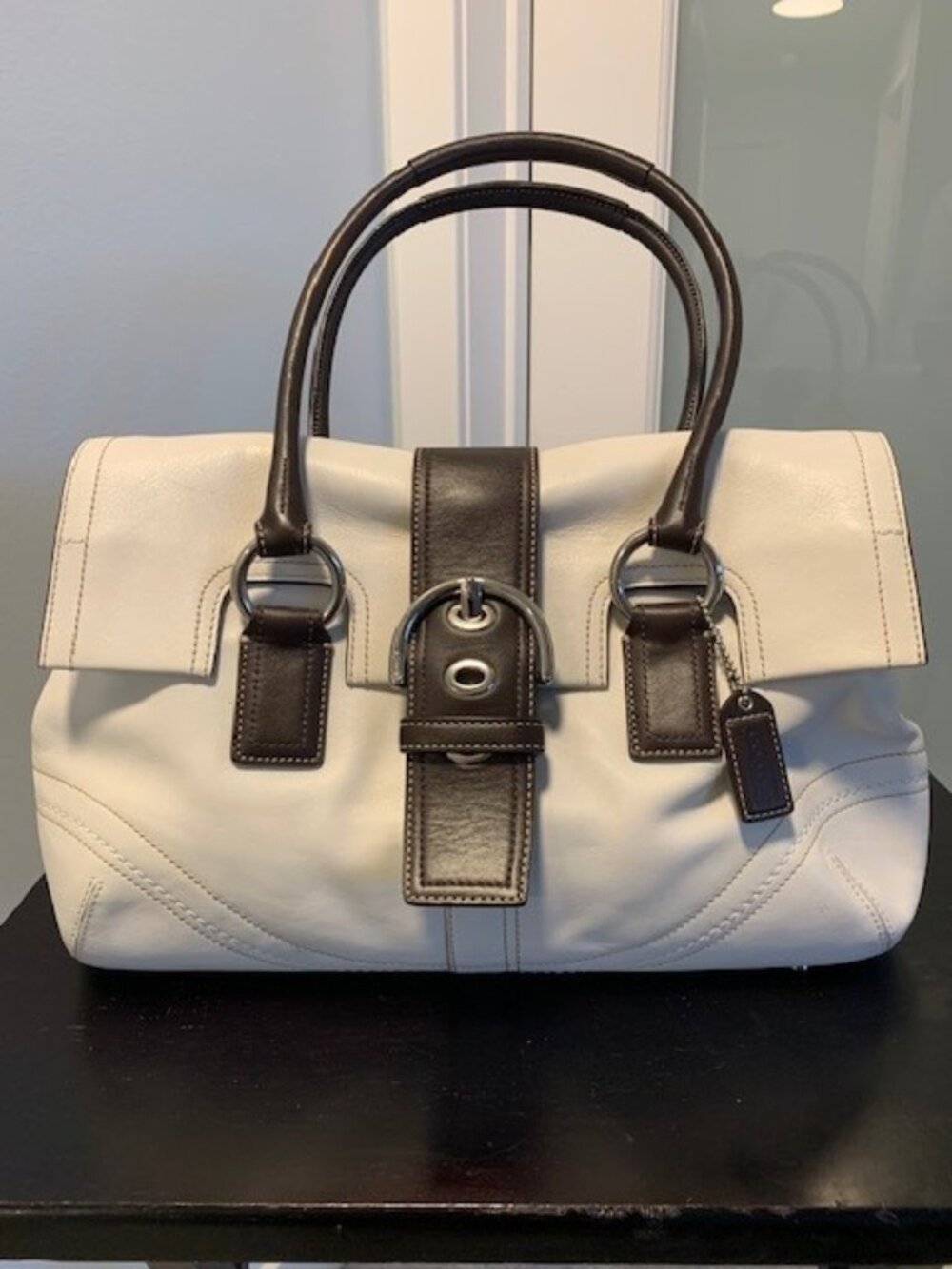 Coach Soho Hampton Buckle Flap